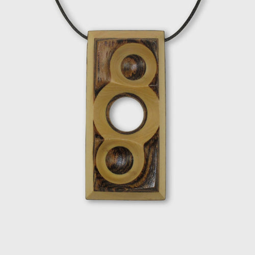 Pendentif buis et Palissandre | EMPREINTES Paris - EMPREINTES Paris