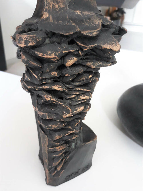 Sculpture contemporaine en argile SPIRITUALITE | EMPREINTES Paris - EMPREINTES Paris