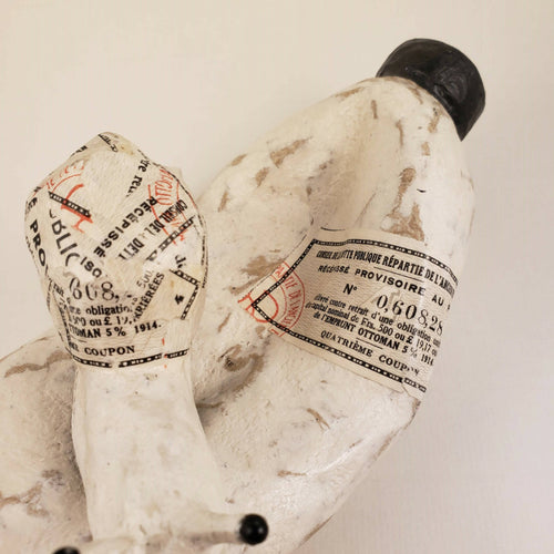 Sculpture papier Escargot blanc | EMPREINTES Paris - EMPREINTES Paris