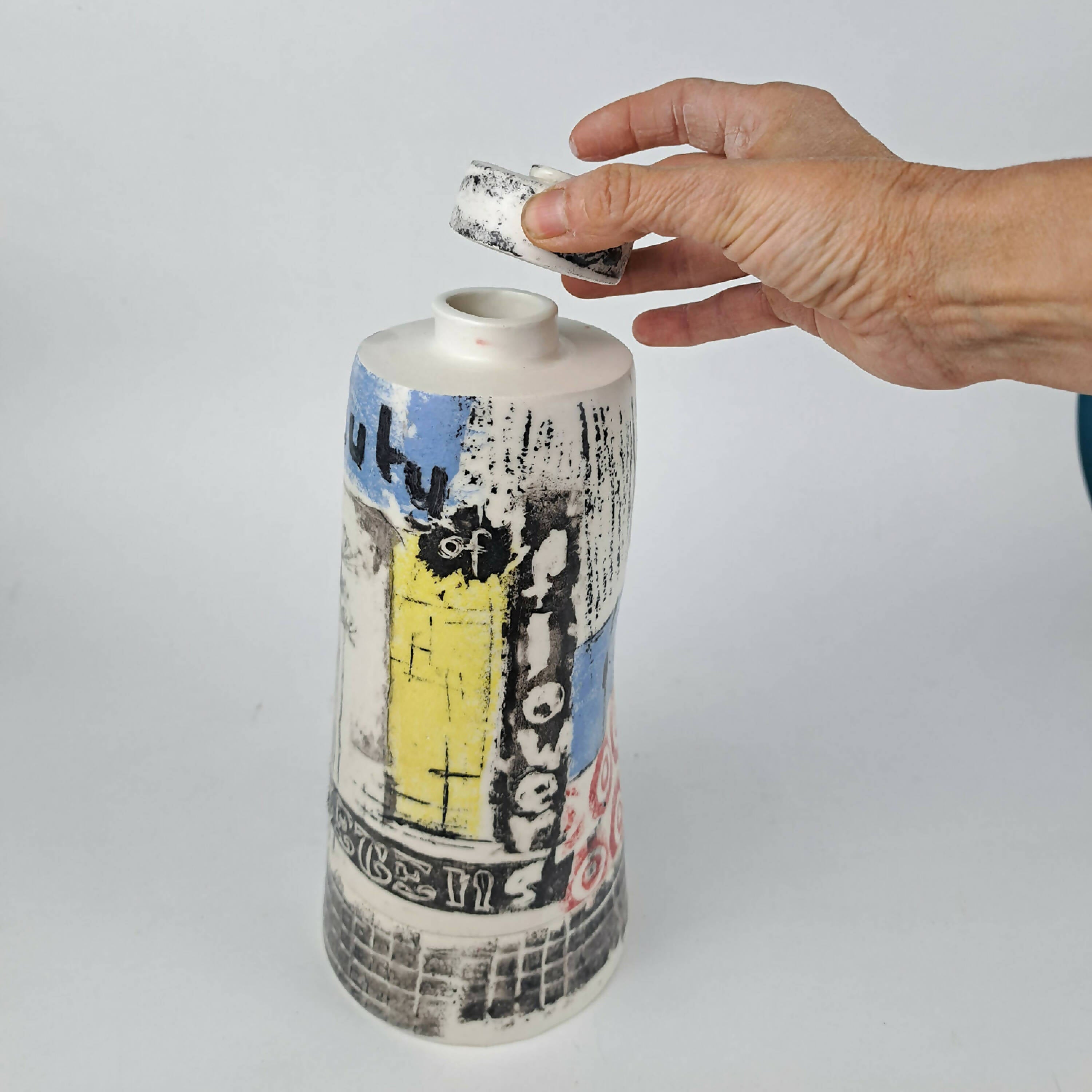 Bouteille céramique Quirky | EMPREINTES Paris