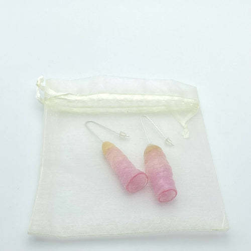 Boucles d'oreilles Sucre d'orge rose | EMPREINTES Paris - EMPREINTES Paris