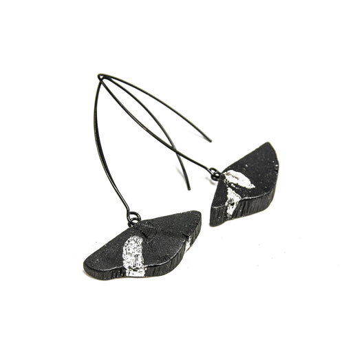 Boucles d’oreilles PALLA-KURO-FULI-KINTSUGI | EMPREINTES Paris - EMPREINTES Paris