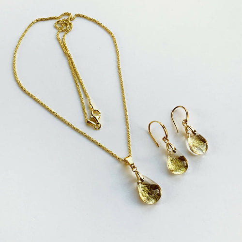 Parure Perle irisé or | EMPREINTES Paris - EMPREINTES Paris