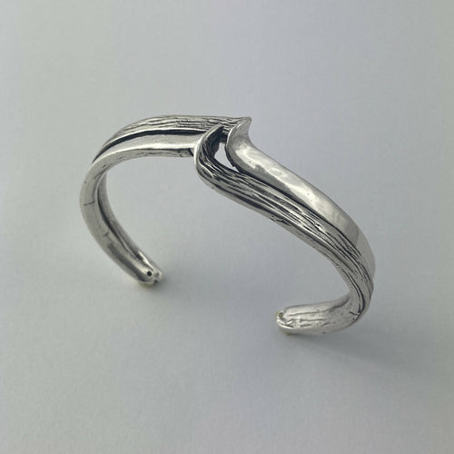 Bracelet en étain argenté 1 | EMPREINTES Paris - EMPREINTES Paris