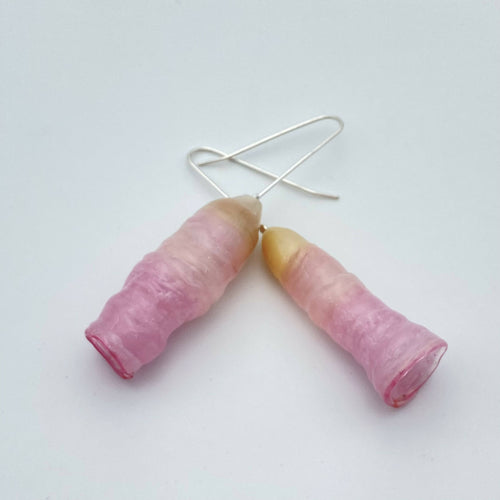 Boucles d'oreilles Sucre d'orge rose | EMPREINTES Paris - EMPREINTES Paris