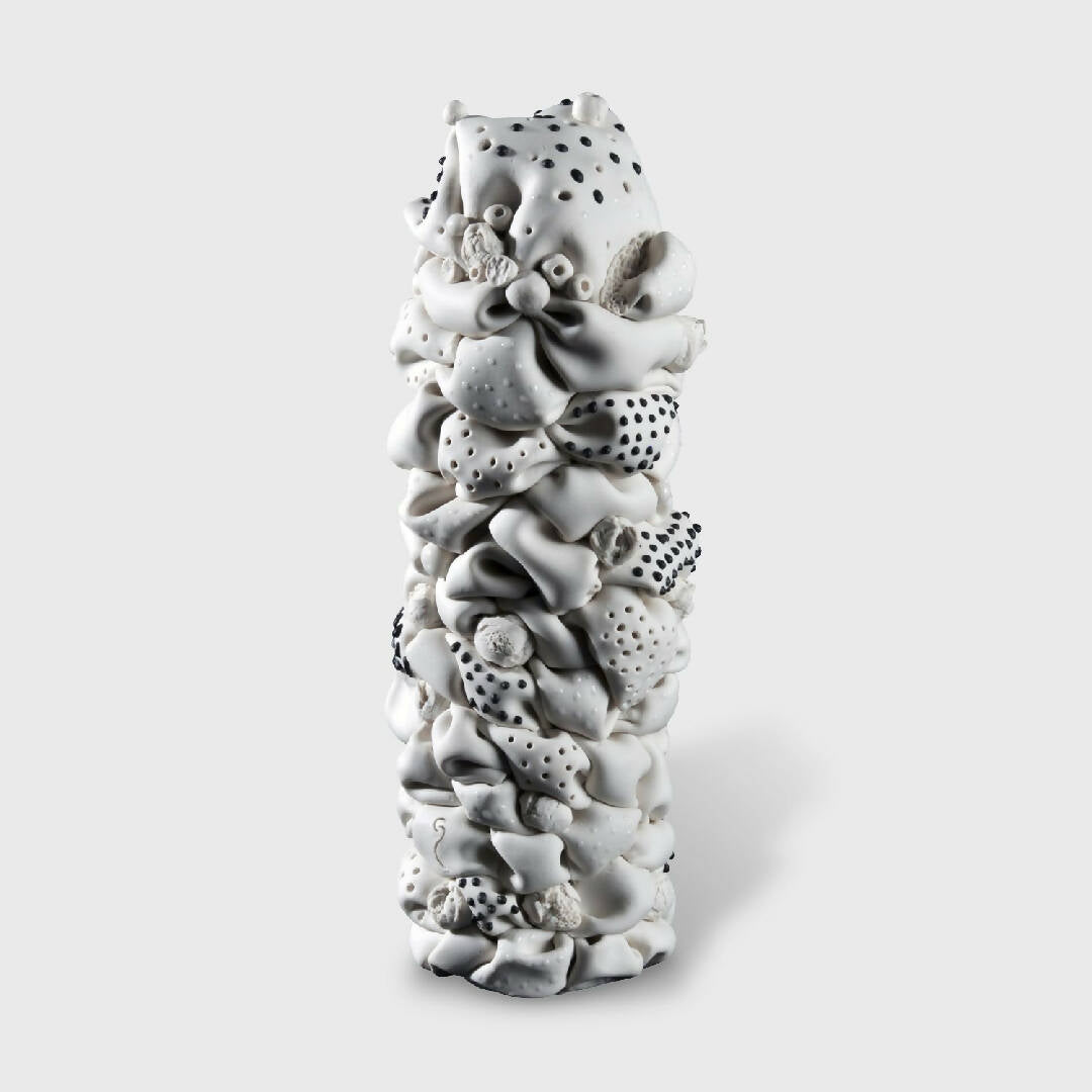 Sculpture Colonne porcelaine - Collection bulles | EMPREINTES Paris