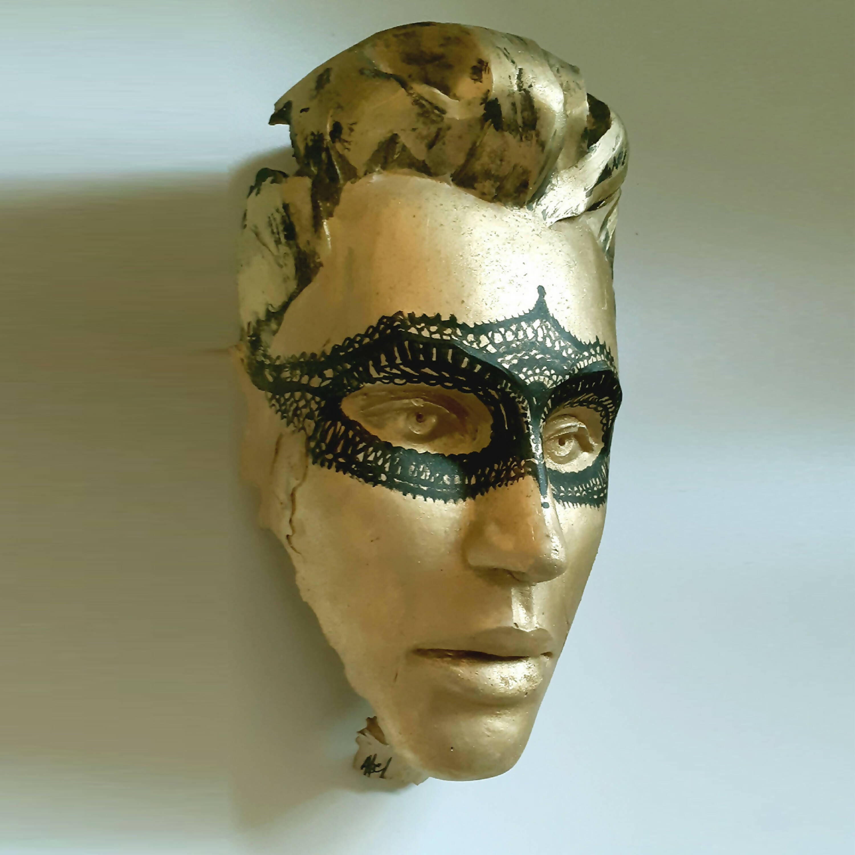 Sculpture murale HUMAN PARADOX OR Venise | EMPREINTES Paris