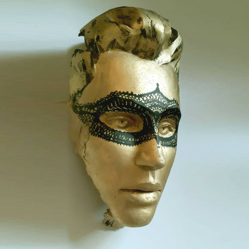 Sculpture murale HUMAN PARADOX OR Venise | EMPREINTES Paris - EMPREINTES Paris