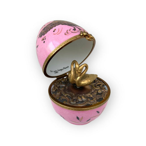 Oeuf musical rose cygne | EMPREINTES Paris - EMPREINTES Paris