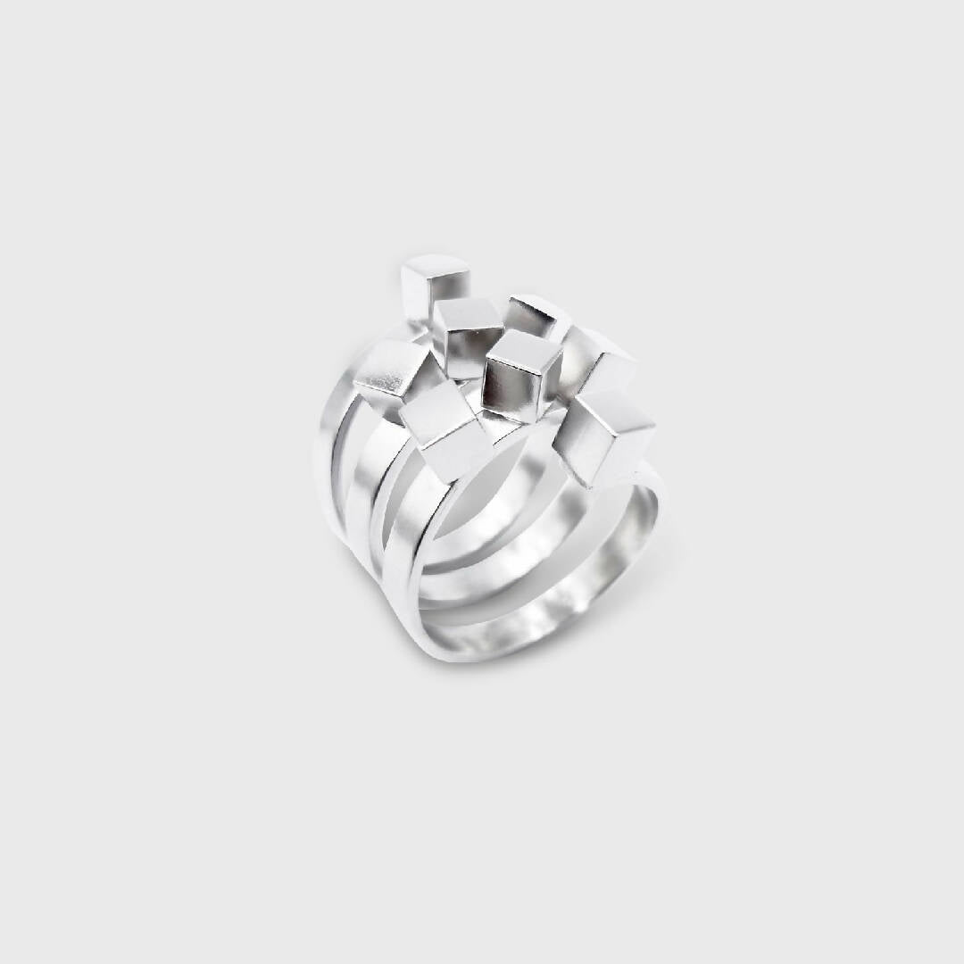 Bague cubes | EMPREINTES Paris