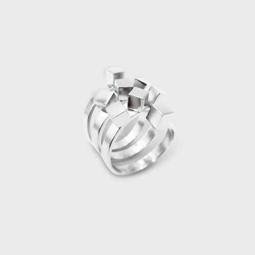 Bague cubes | EMPREINTES Paris - EMPREINTES Paris