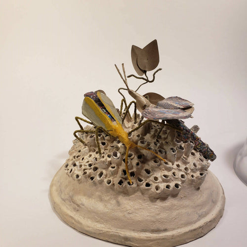 Sculpture en papier Jardin sous cloche | EMPREINTES Paris - EMPREINTES Paris