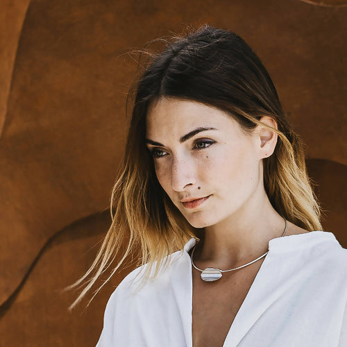 Collier DUNE - Argent | EMPREINTES Paris - EMPREINTES Paris