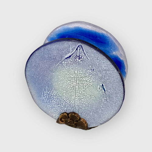 Porte-cartes visage bleu | EMPREINTES Paris - EMPREINTES Paris