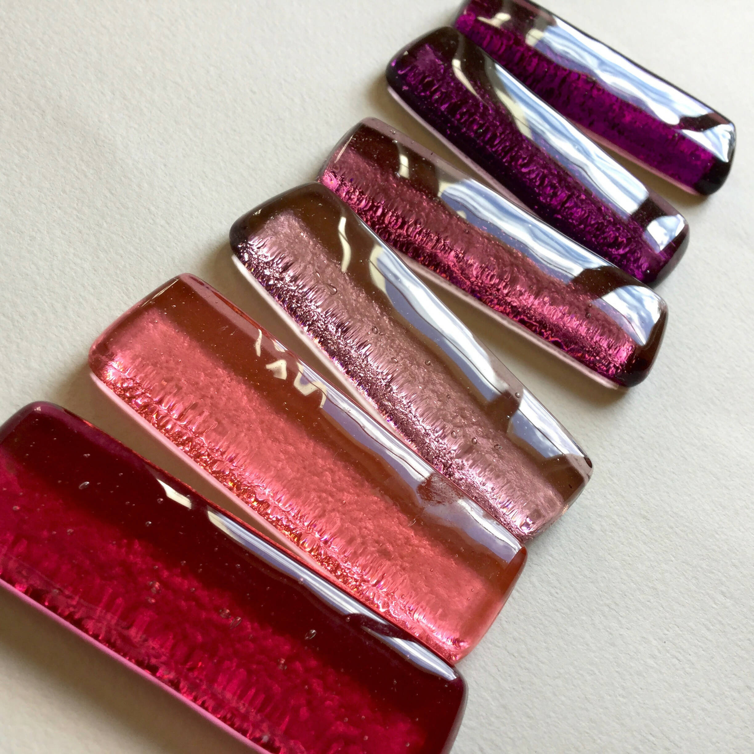 Coffret de 6 porte-couteaux barrettes parme | EMPREINTES Paris