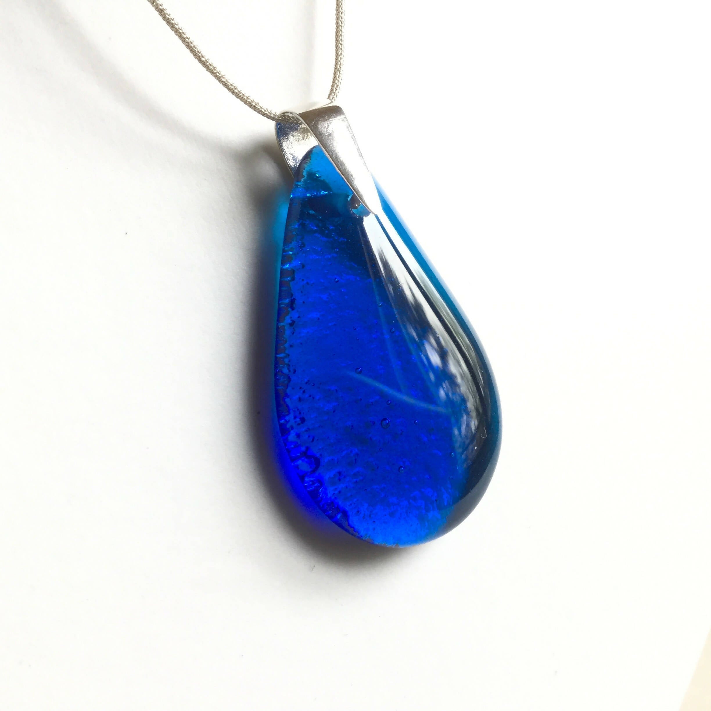 Pendentif GOUTTE bleu roi | EMPREINTES Paris