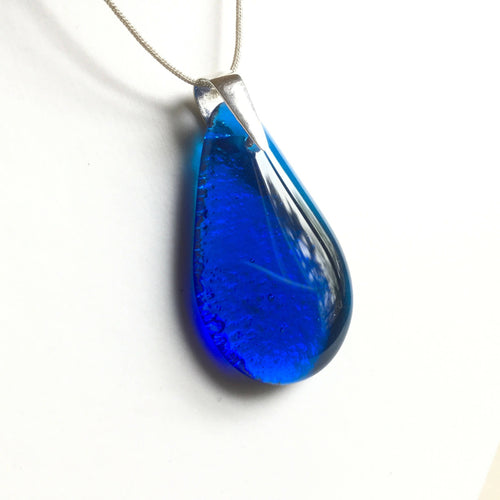 Pendentif GOUTTE bleu roi | EMPREINTES Paris - EMPREINTES Paris