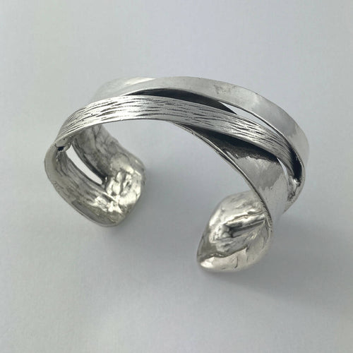 Bracelet en étain argenté 5 | EMPREINTES Paris - EMPREINTES Paris