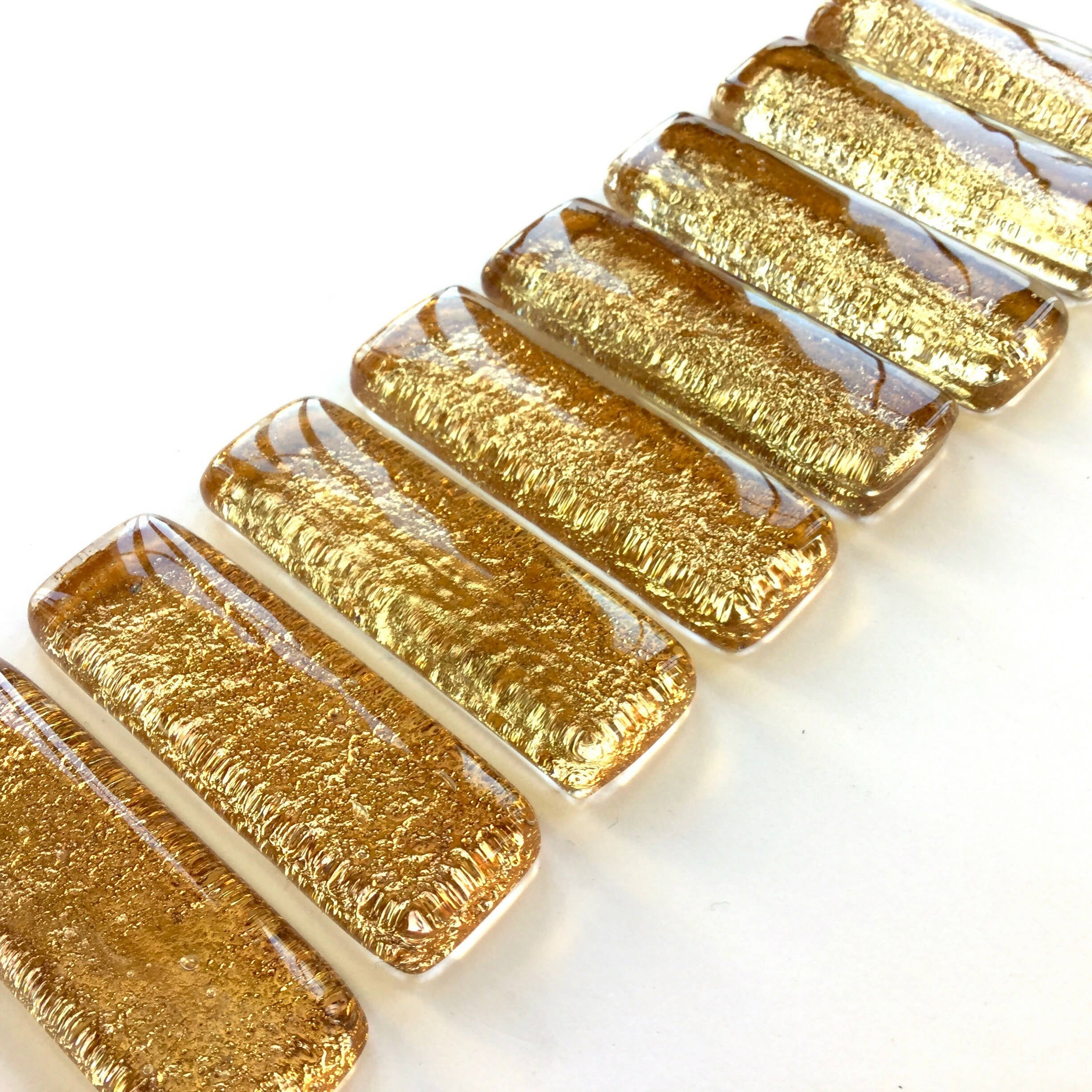 Coffret de 8 porte-couteaux barrettes dorés | EMPREINTES Paris