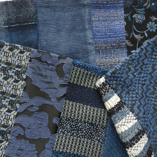 Écharpe hivernale homme- indigo | EMPREINTES Paris - EMPREINTES Paris