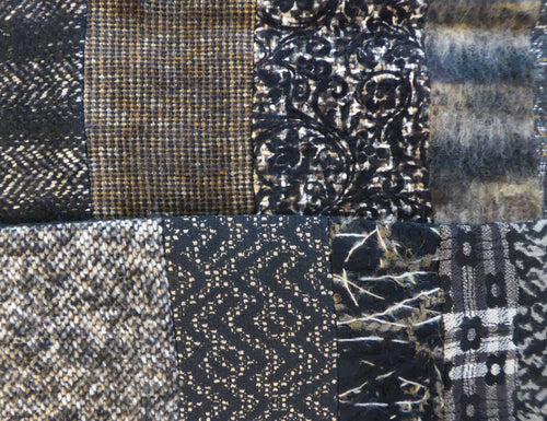 Écharpe hivernale homme-brun noir | EMPREINTES Paris - EMPREINTES Paris