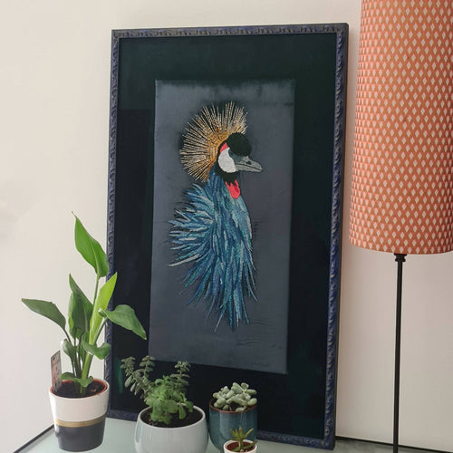 Tableau Grue Dorée | EMPREINTES Paris - EMPREINTES Paris