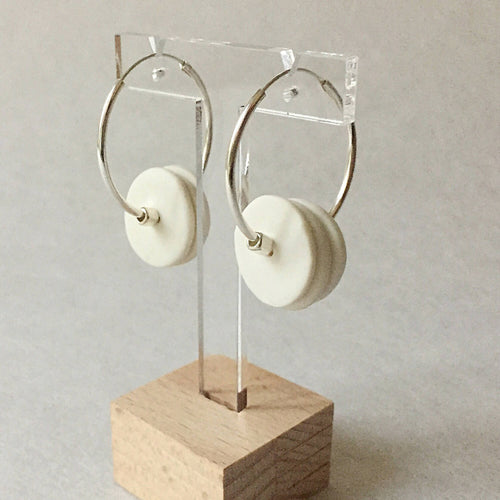 Créoles blanches | EMPREINTES Paris - EMPREINTES Paris