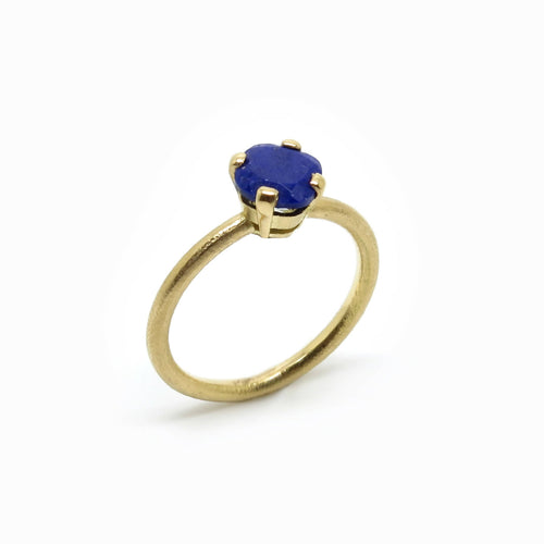 Solitaire coussin Lapis lazuli | EMPREINTES Paris - EMPREINTES Paris