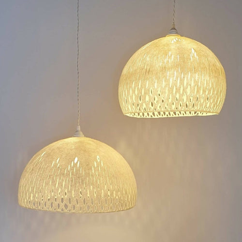 Suspension Demi Lune blanche n°4 | EMPREINTES Paris - EMPREINTES Paris