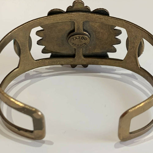 Bracelet manchette Soleil rouge | EMPREINTES Paris - EMPREINTES Paris