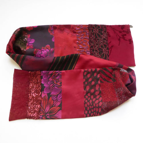 Écharpe bijou - Camaieu rouge | EMPREINTES Paris - EMPREINTES Paris