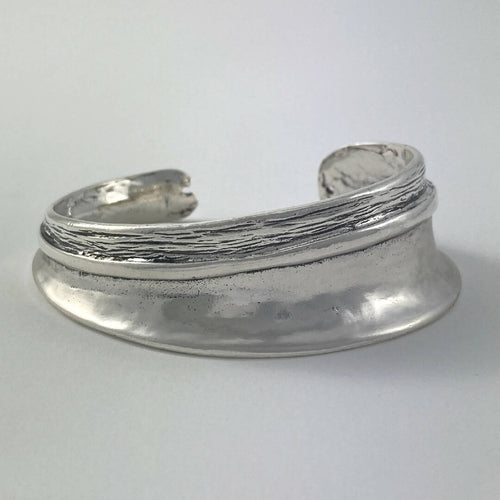 Bracelet en étain argenté 9 | EMPREINTES Paris - EMPREINTES Paris