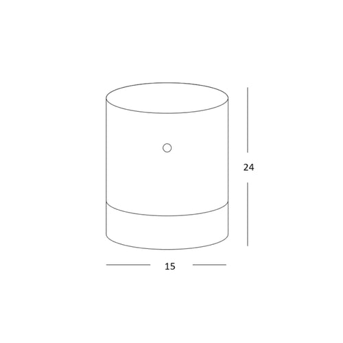 Lampe à poser Rondo 24 MB | EMPREINTES Paris - EMPREINTES Paris