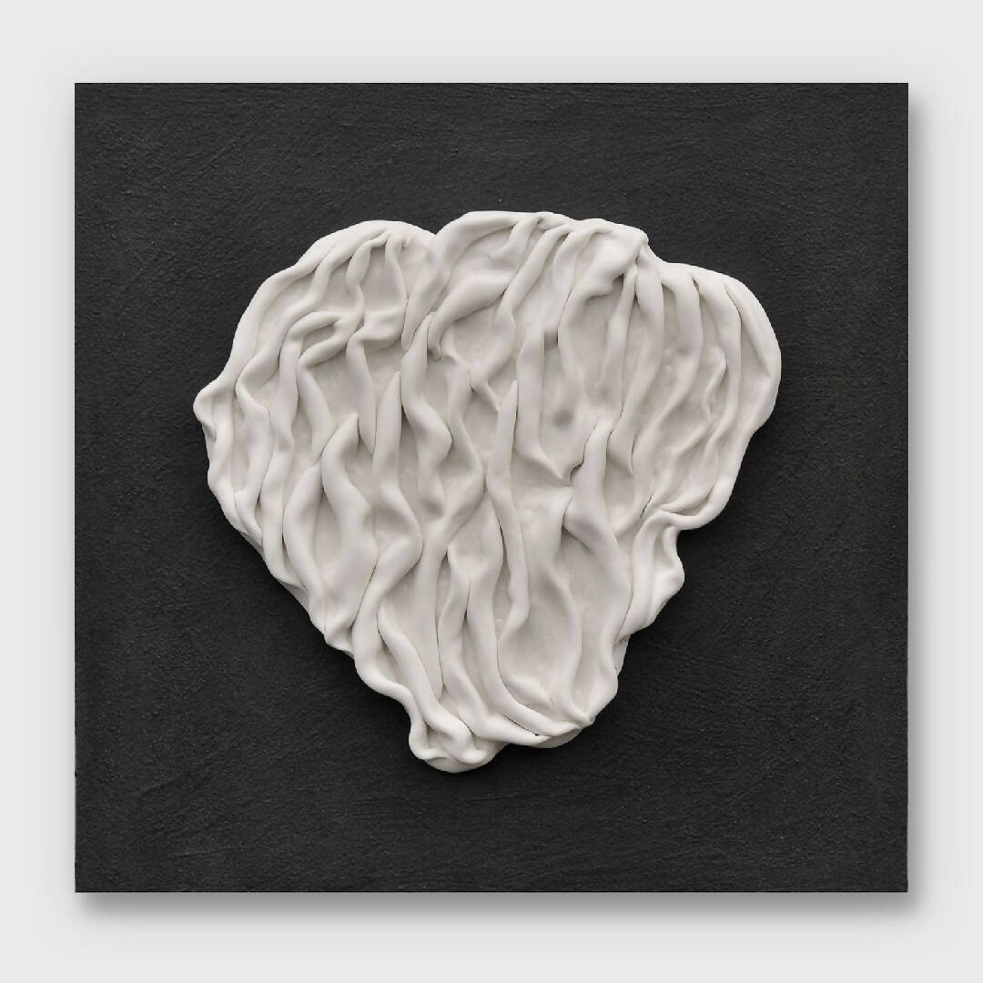 Bas relief tableau porcelaine collection nature L