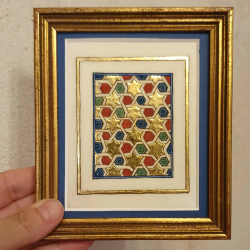 Enluminure géométrie or | EMPREINTES Paris - EMPREINTES Paris