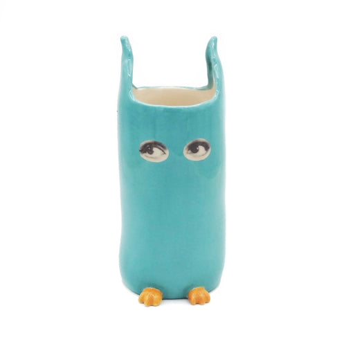 Vase Espionne bleu uni | EMPREINTES Paris - EMPREINTES Paris