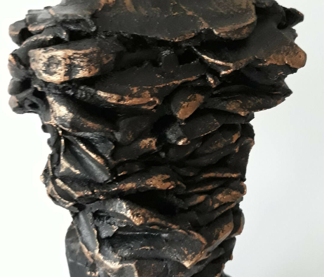 Sculpture contemporaine en argile SPIRITUALITE | EMPREINTES Paris