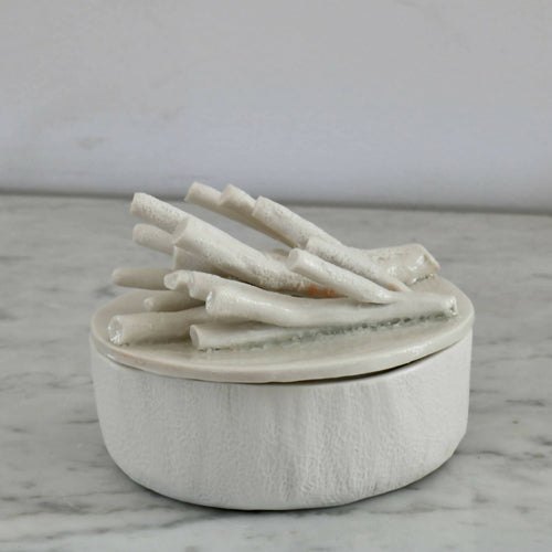 Boîte en porcelaine coraux | EMPREINTES Paris - EMPREINTES Paris