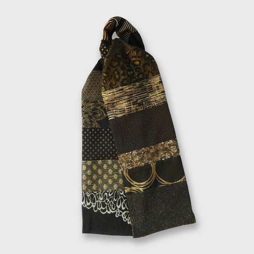 Écharpe bijou -Black gold | EMPREINTES Paris - EMPREINTES Paris