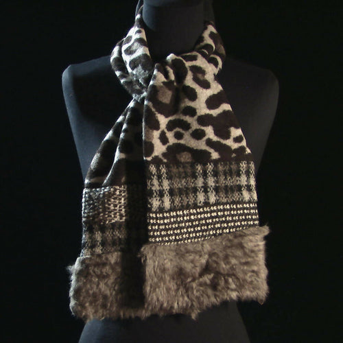 Écharpe hivernale femme-Savane | EMPREINTES Paris - EMPREINTES Paris