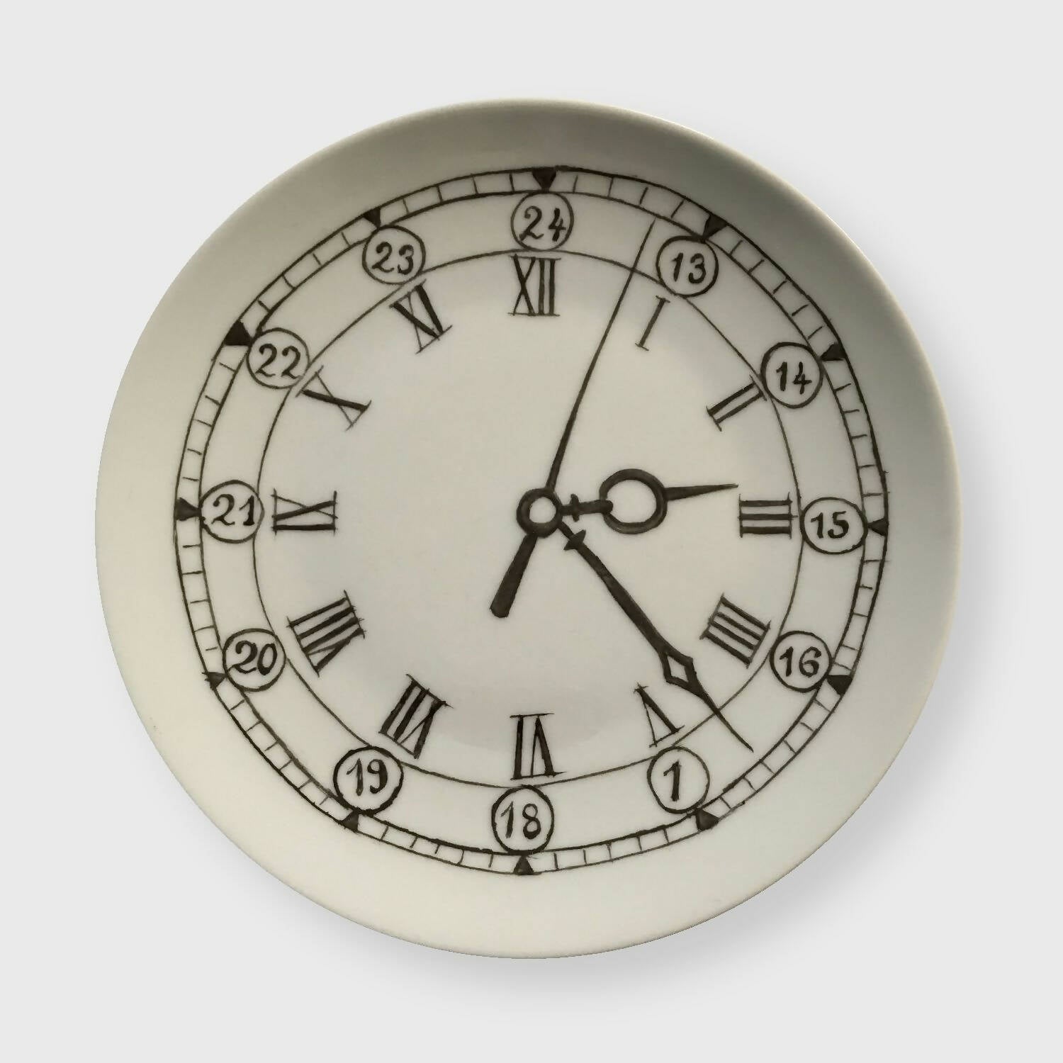 Assiette murale/Wall plate HORLOGE 1 | EMPREINTES Paris