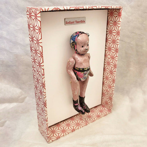 Tableau Enfant terrible en papier | EMPREINTES Paris - EMPREINTES Paris