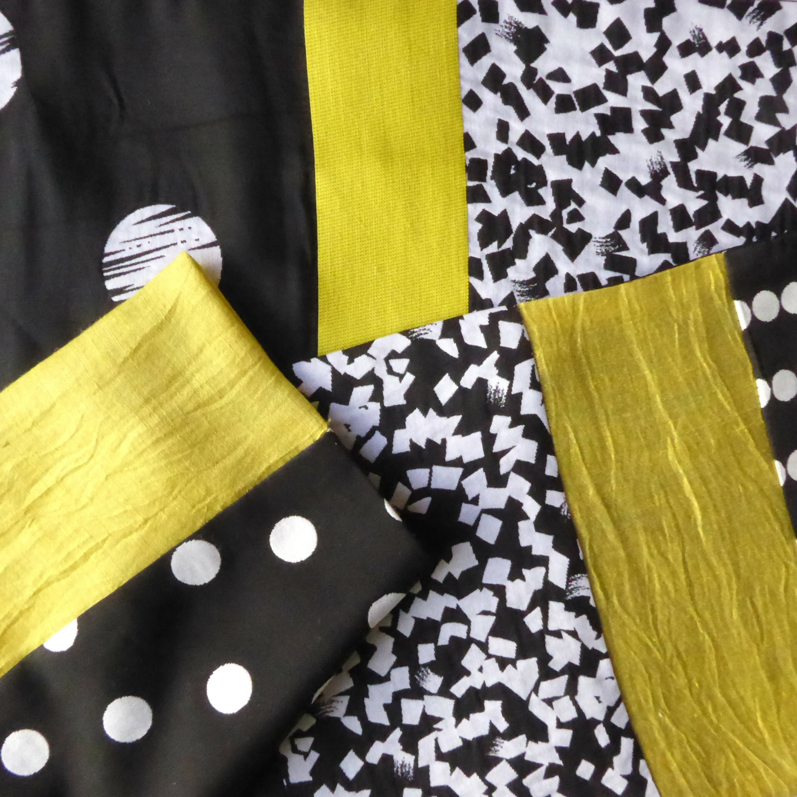 Écharpe graphique-Citron | EMPREINTES Paris