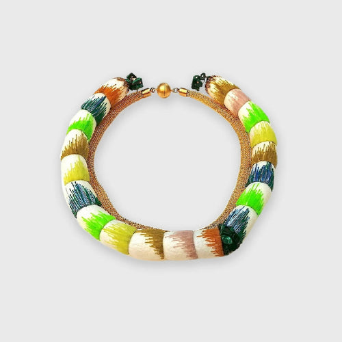 Collier cocoon vert | EMPREINTES Paris - EMPREINTES Paris