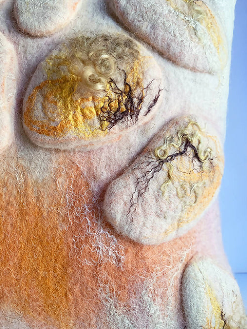 Coussin collection Rivage orange | EMPREINTES Paris - EMPREINTES Paris