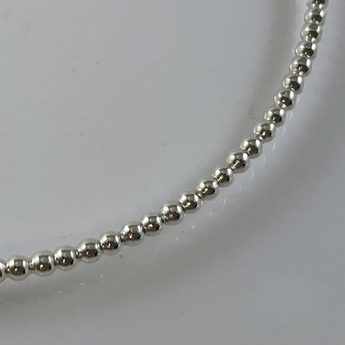 Bracelet Jonc et breloque Cœur en argent massif - Collection Amour | EMPREINTES Paris - EMPREINTES Paris