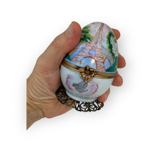 Oeuf musical Eiffel café croissant | EMPREINTES Paris - EMPREINTES Paris