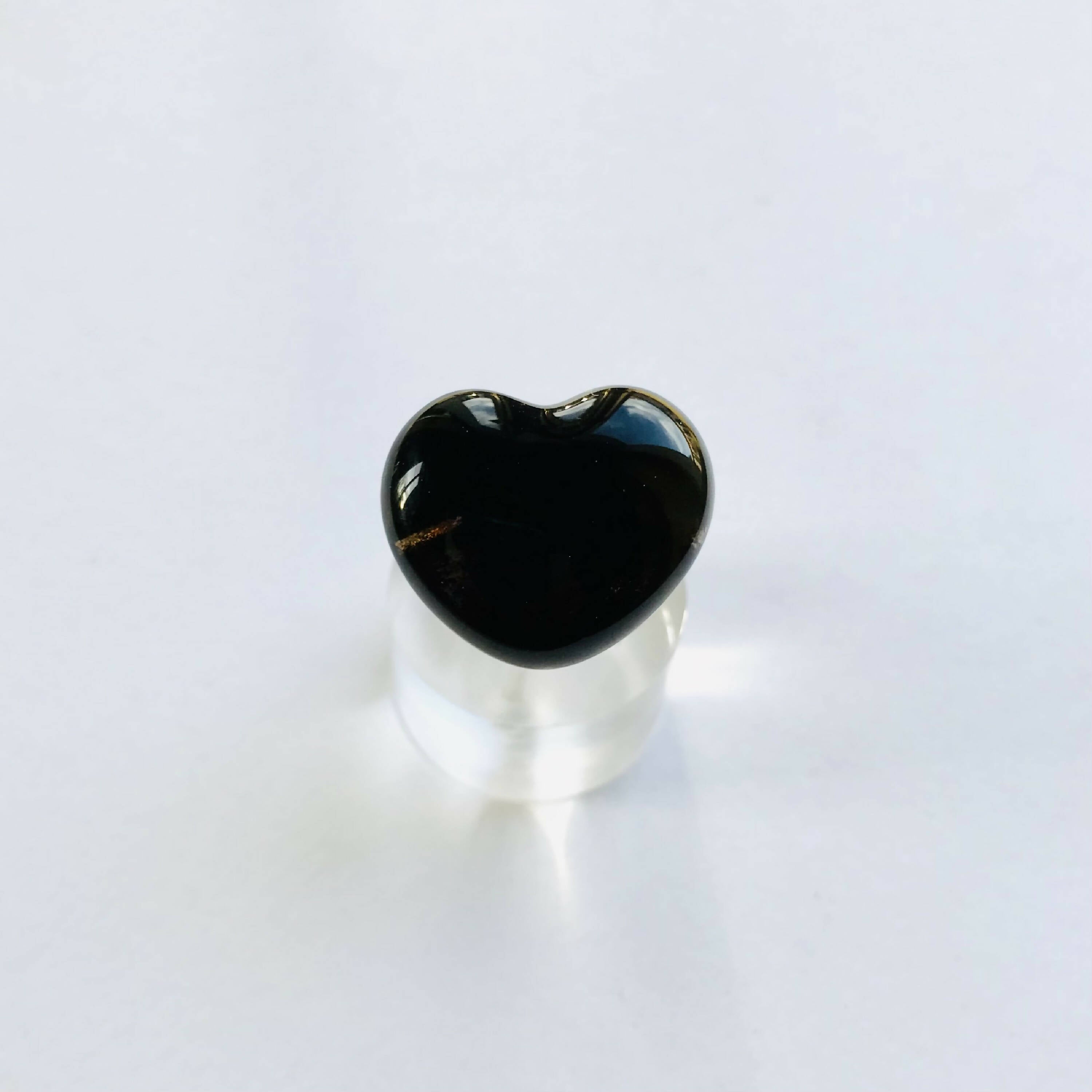 Bague COEUR noir | EMPREINTES Paris