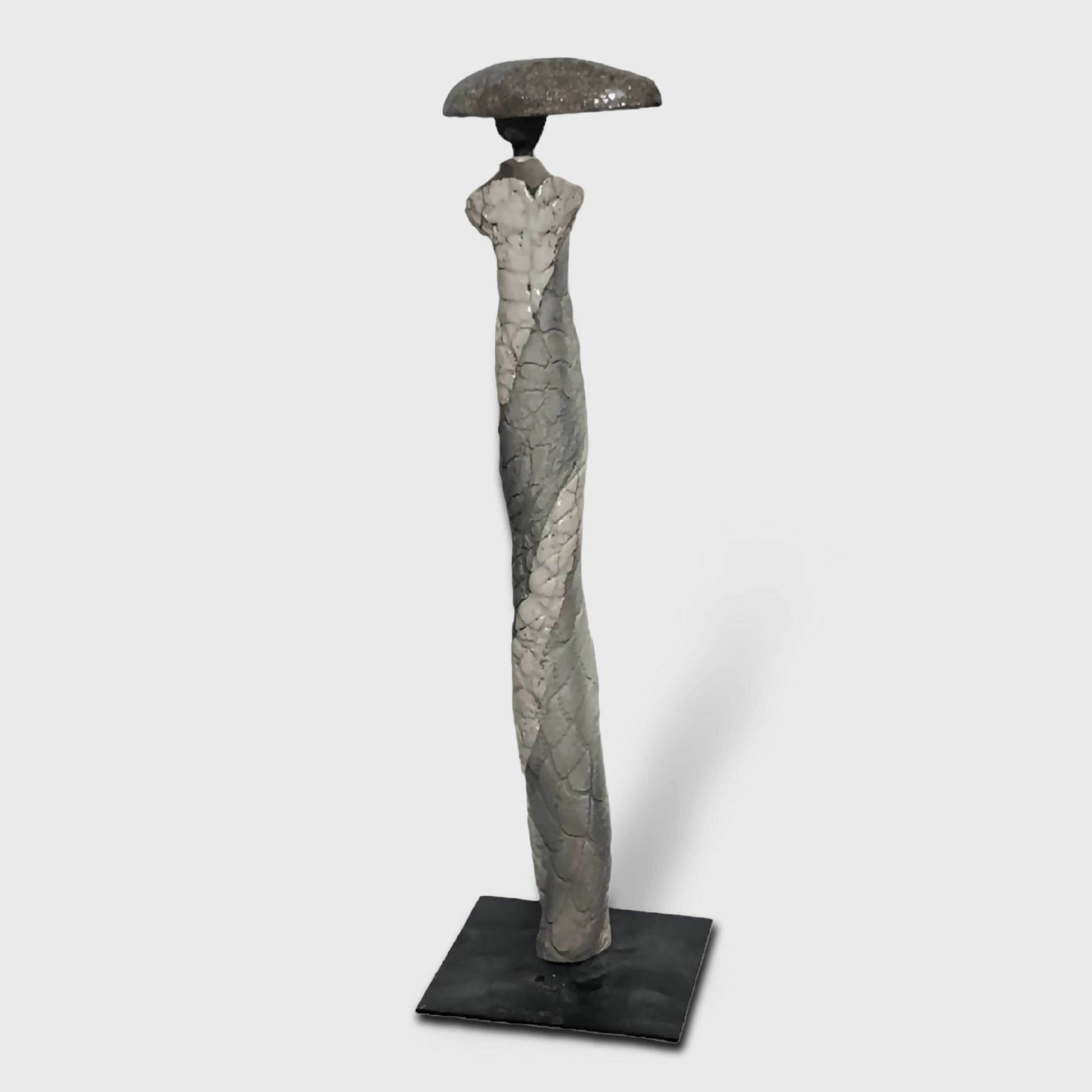 Sculpture raku Tall | EMPREINTES Paris | EMPREINTES Paris