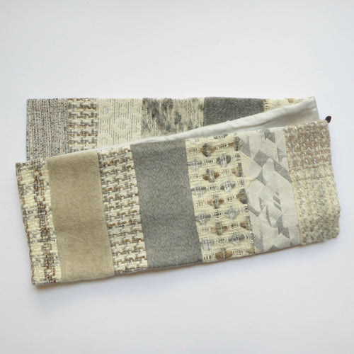 Écharpe hivernale - gris écru | EMPREINTES Paris - EMPREINTES Paris